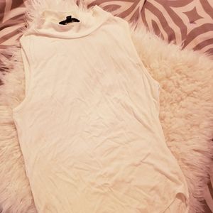 Cream Tank Bodysuit